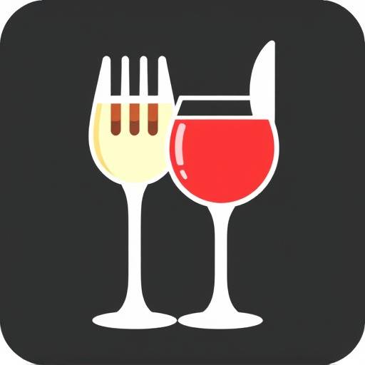 Icono de comida y bebida