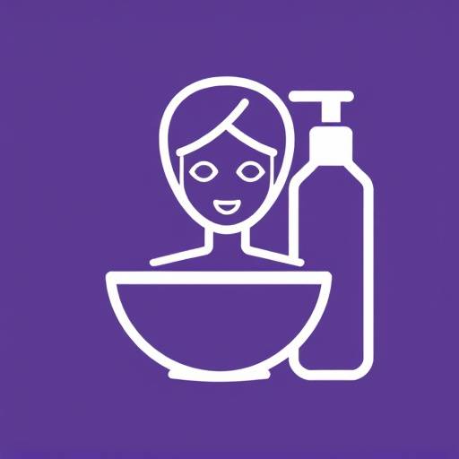 Icono de cuidado personal y belleza
