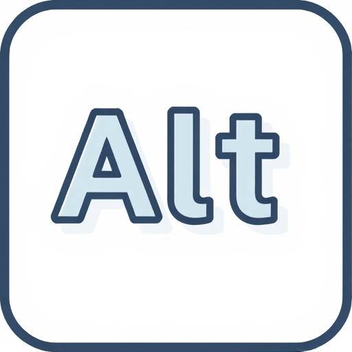 Icono de texto alternativo